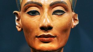 Nefertiti face and eyes