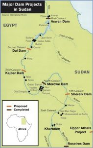 major dam projects sudan