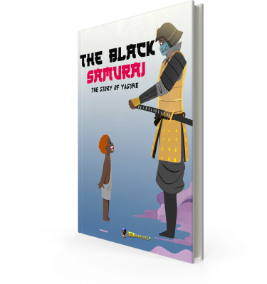 The Black Samurai Cover Mockup front maquette