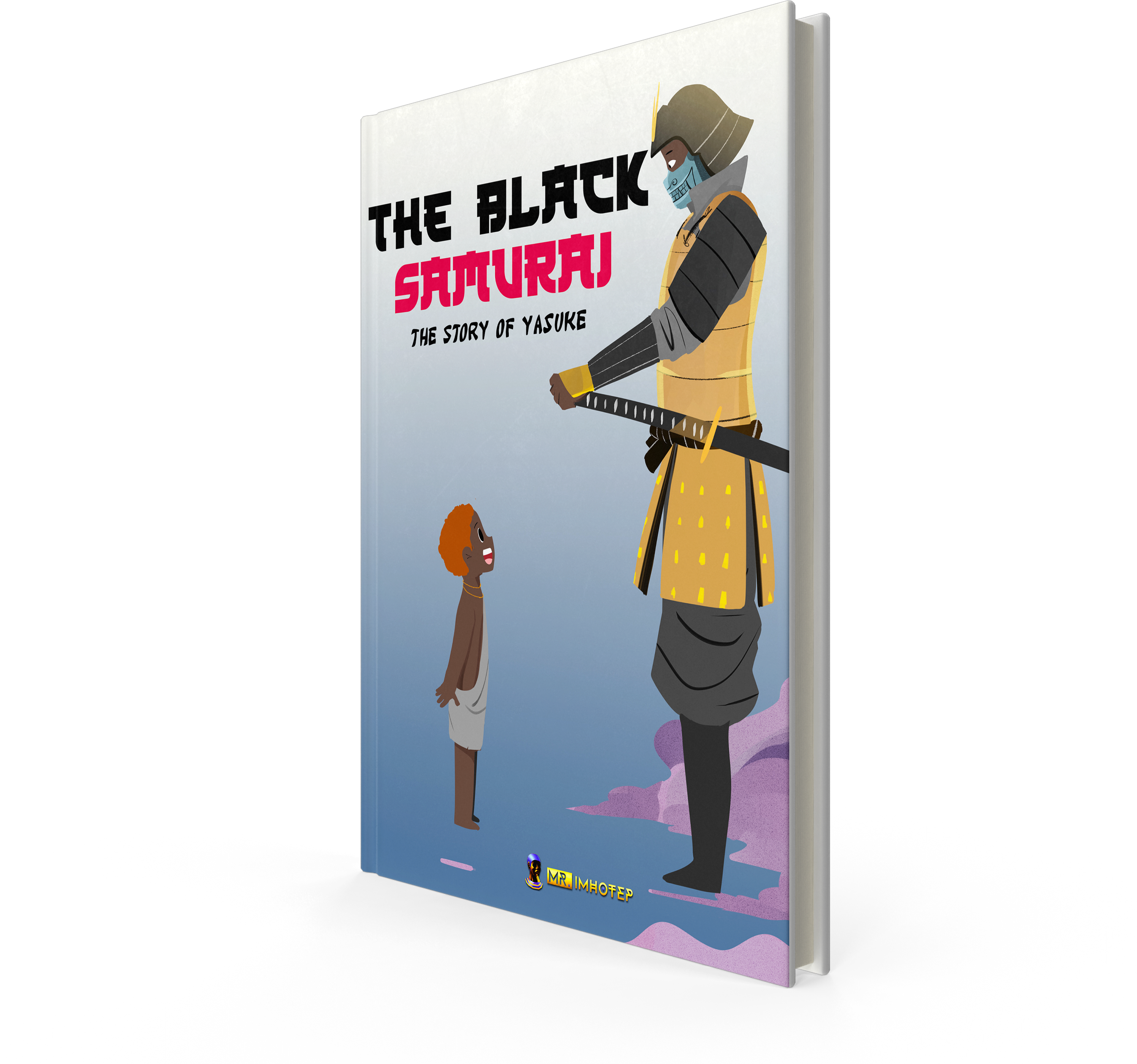 The Black Samurai Cover Mockup front maquette
