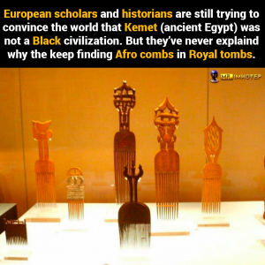 Afro combs Royal tombs