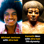 Michael Jackson Kemetic Man Afro hair