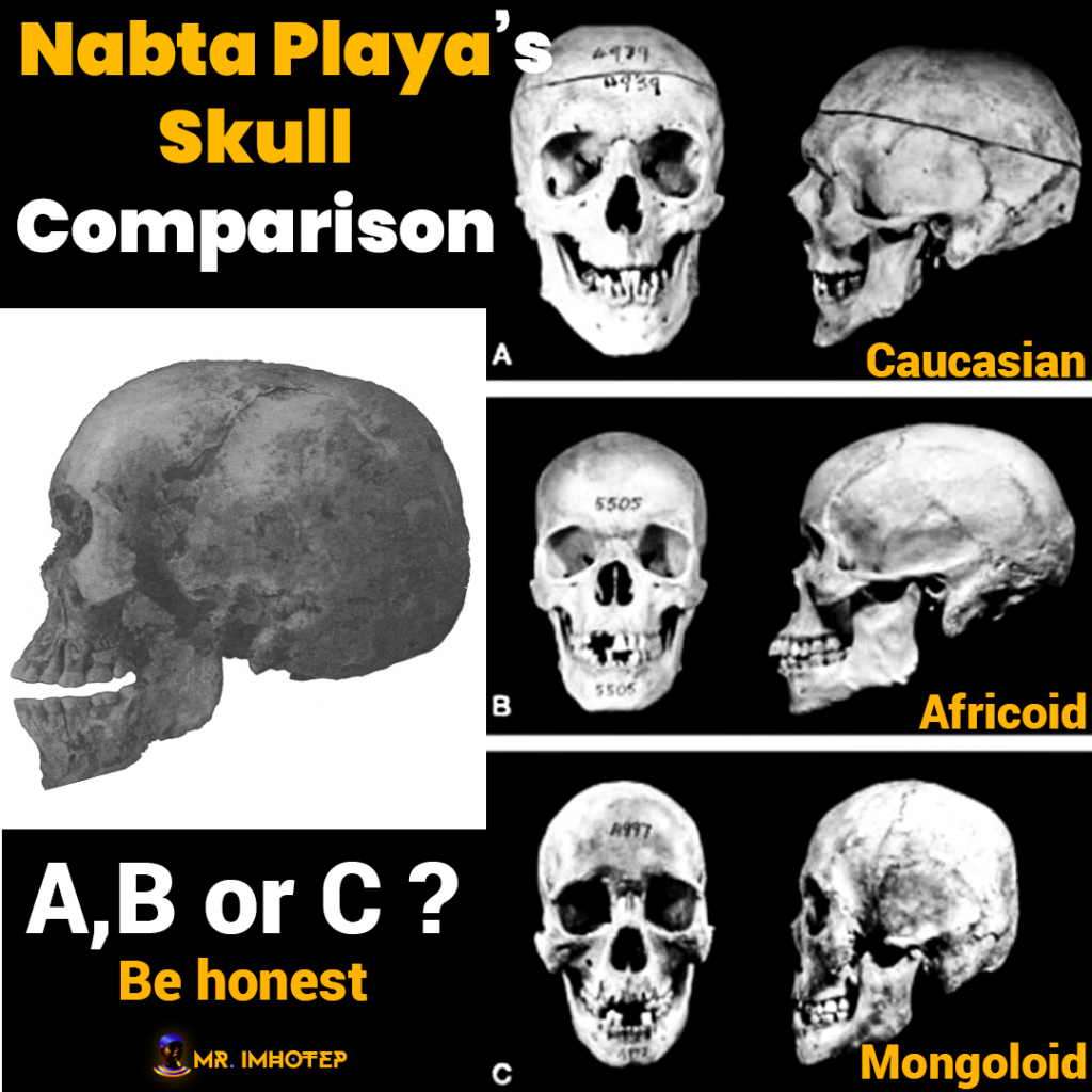 Nabta Playa Skull Comparison